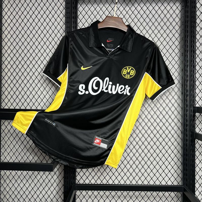 Camiseta Borussia Dortmund Retro II 1998 - Fut Latino MX