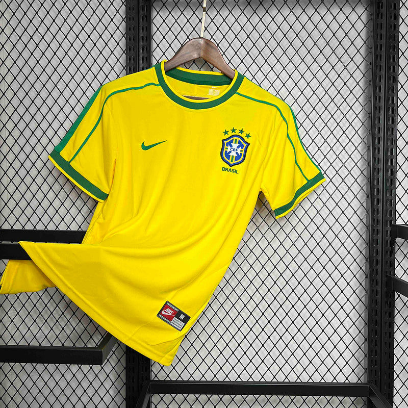 Camiseta Brasil 1998 Reedición - Fut Latino MX