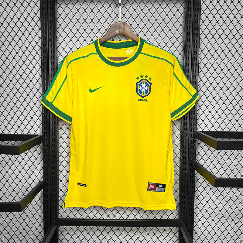 Camiseta Brasil 1998 Reedición - Fut Latino MX