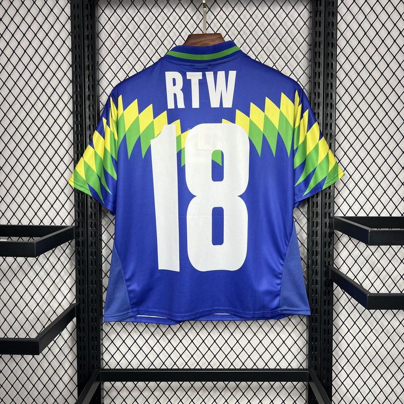 Camiseta Brasil Retro 1995 - Fut Latino MX