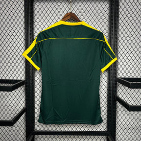 Camiseta Brasil Retro 1997/98 Verde - Fut Latino MX