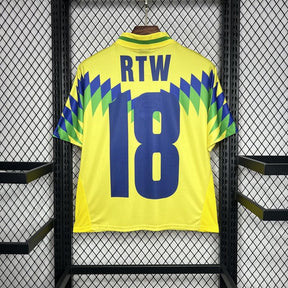 Camiseta Brasil Retro I 1995 - Fut Latino MX