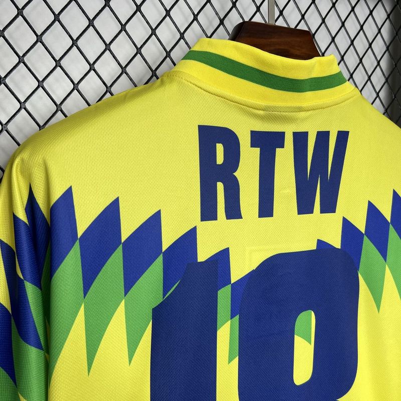 Camiseta Brasil Retro I 1995 - Fut Latino MX