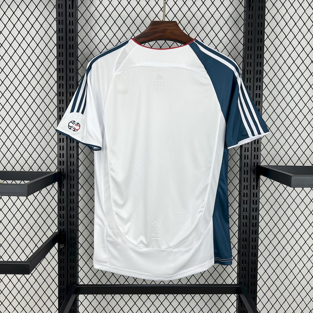 Camiseta do Liverpool Retro 2006/07 Visitante - Fut Latino MX