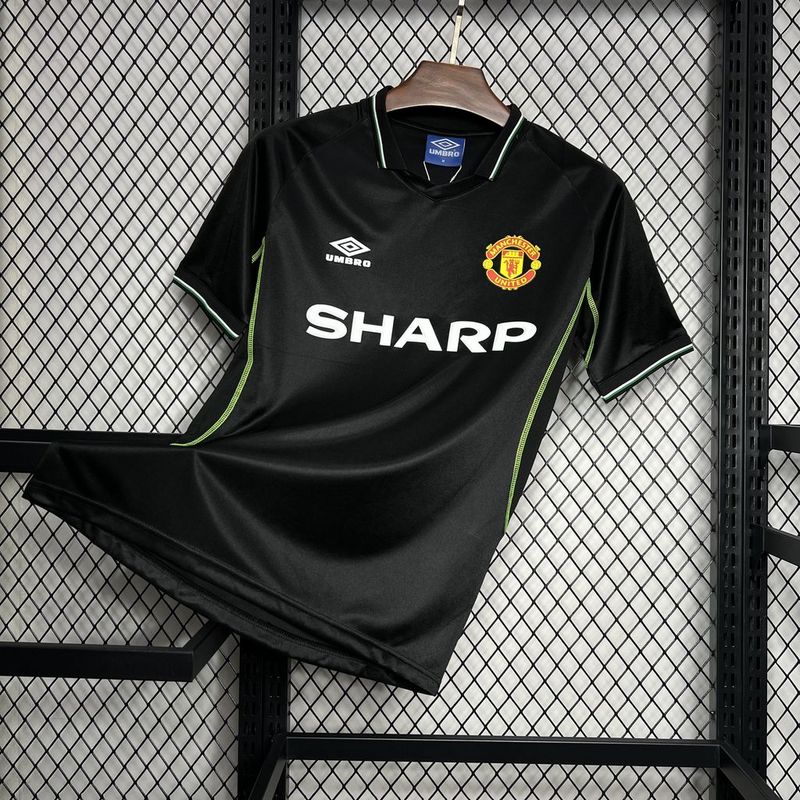 Camiseta do Manchester United Retro lll 1998/99 - Fut Latino MX