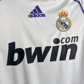 Camiseta do Real Madrid Retro 2007/08 Local - Fut Latino MX