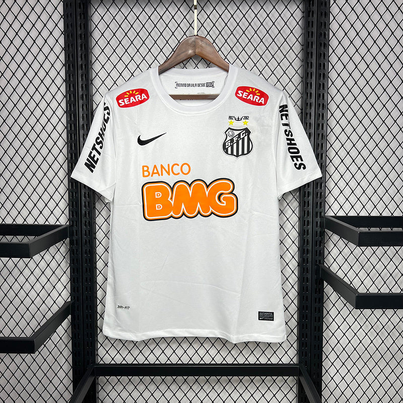 Camiseta do Santos Retro l - 2011/2012 - Blanco - Fut Latino MX