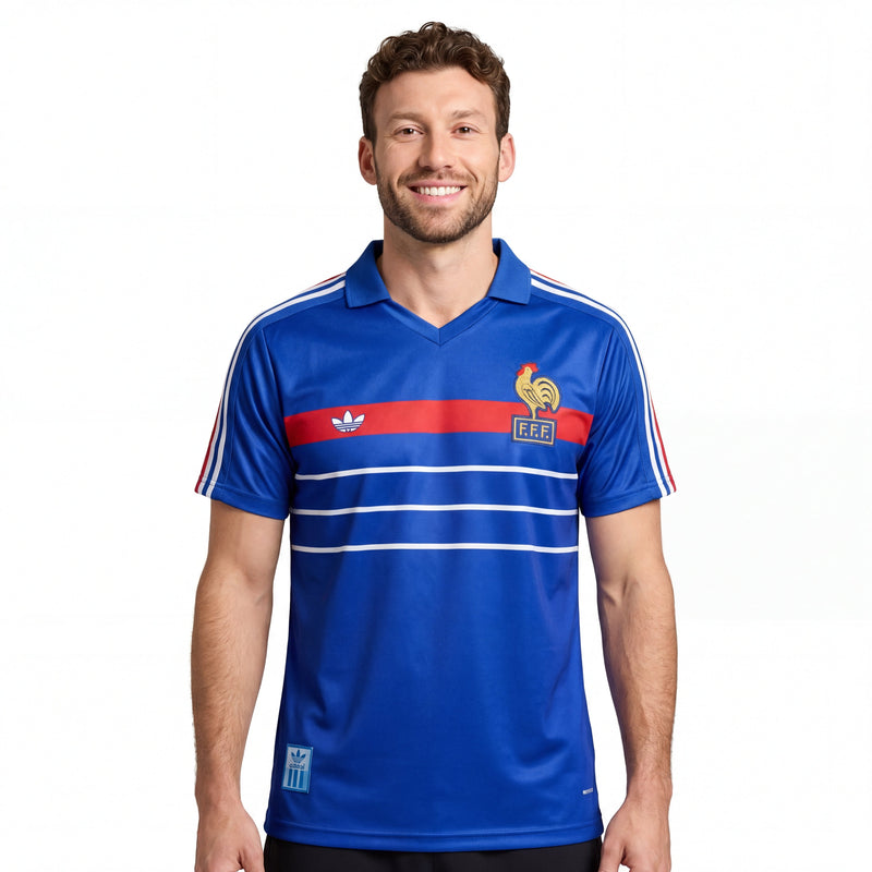 Jersey Francia Retro 1984 Home