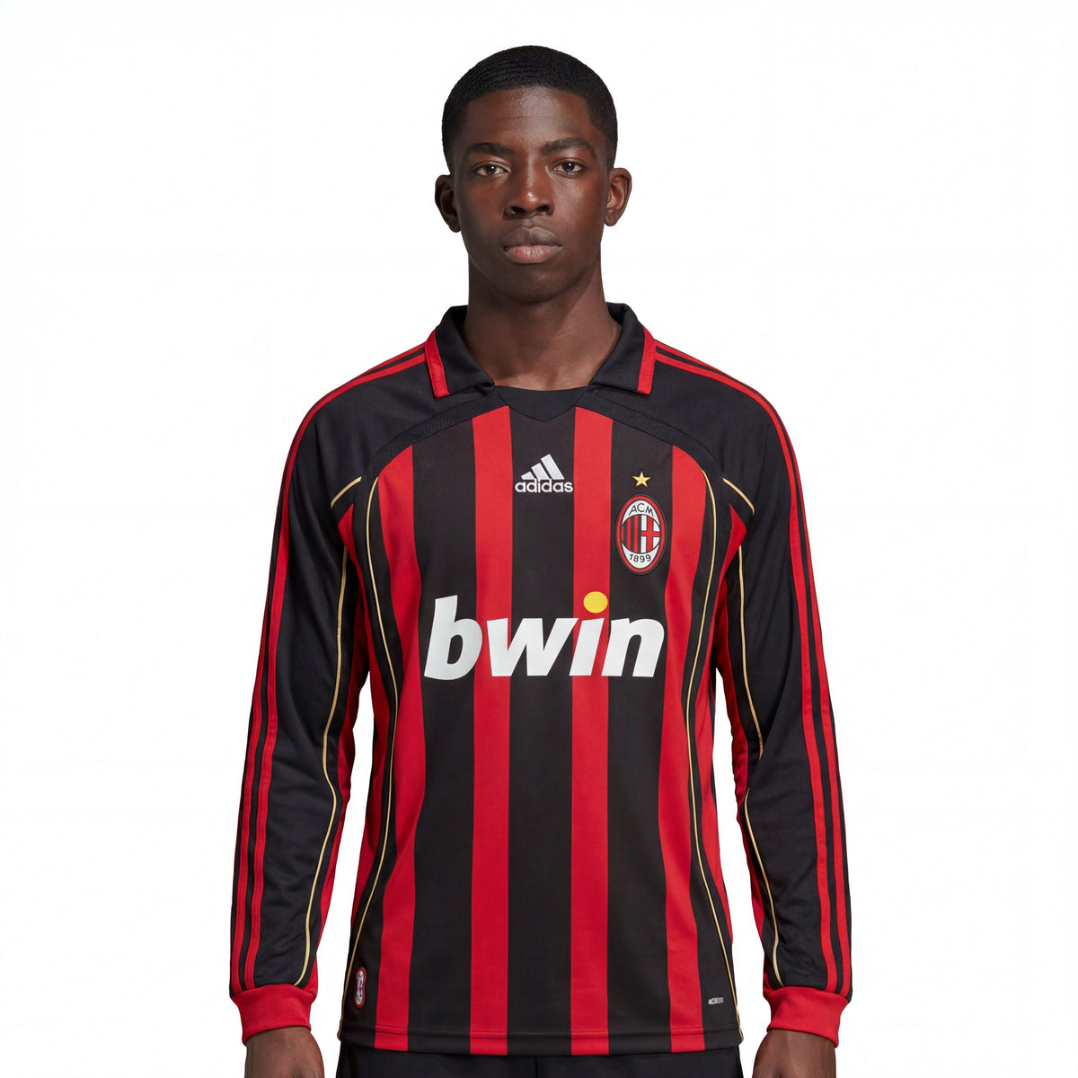 Camiseta Milan Manga larga l Retro 2006/07 - Fut Latino MX