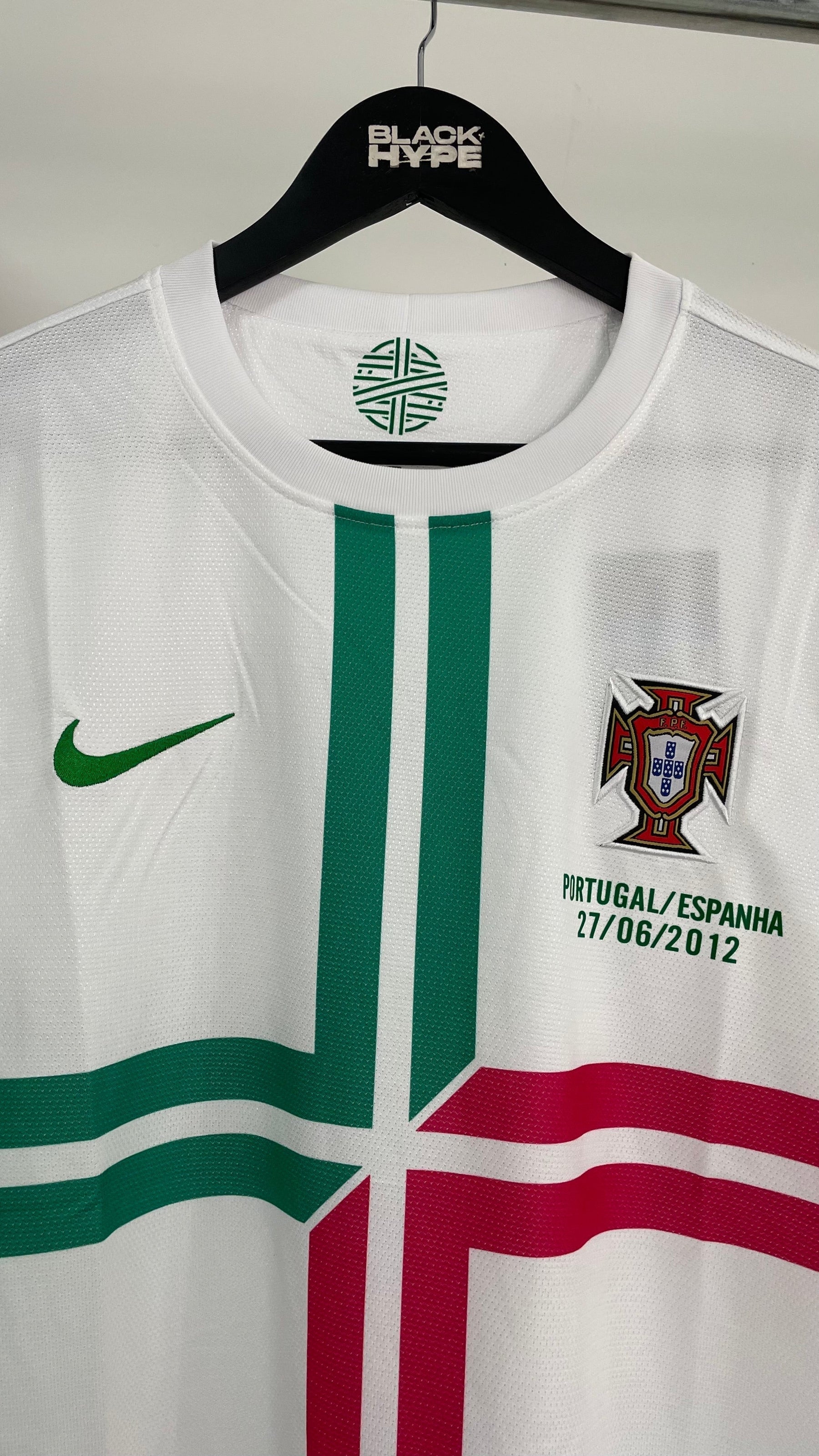 Camiseta Portugal Retro 2012 Blanco - Nike - Fut Latino MX