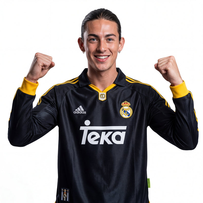 Jersey Real Madrid 99/00 Long Sleeve - Away Retro