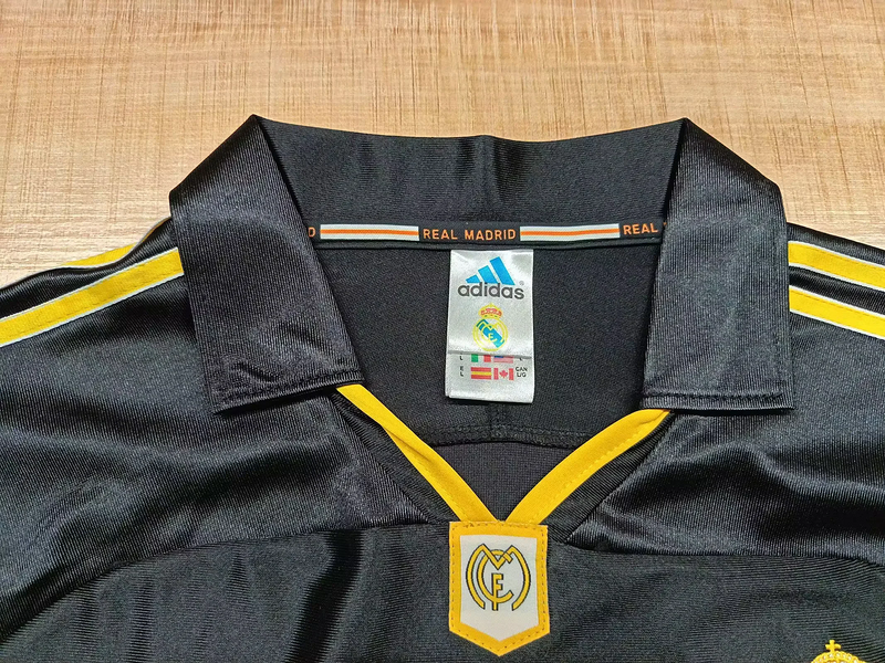 Camiseta Real Madrid 99/00 Manga larga - Visitante Retro - Fut Latino MX