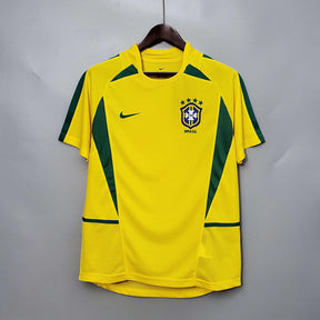 Camiseta Retro Brasil 2002/02 Local - Fut Latino MX