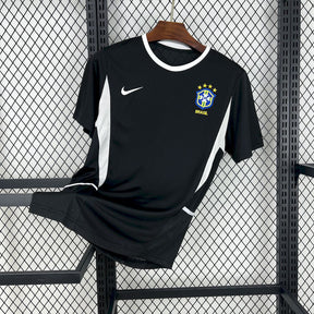 Camiseta Retrô Brasil 2002 Portero - Fut Latino MX