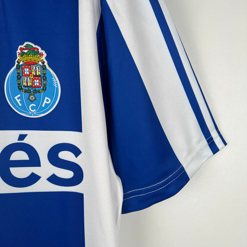 Camiseta Retro Porto 90/93 - Azul - Fut Latino MX