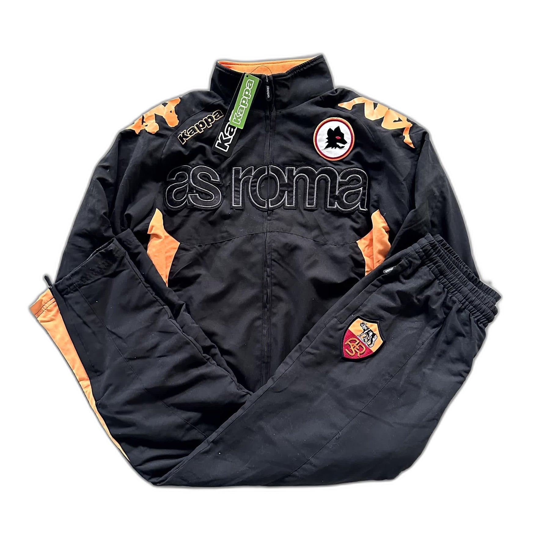 Kappa x AS Roma Chaqueta retro 2003/04 - Fut Latino MX