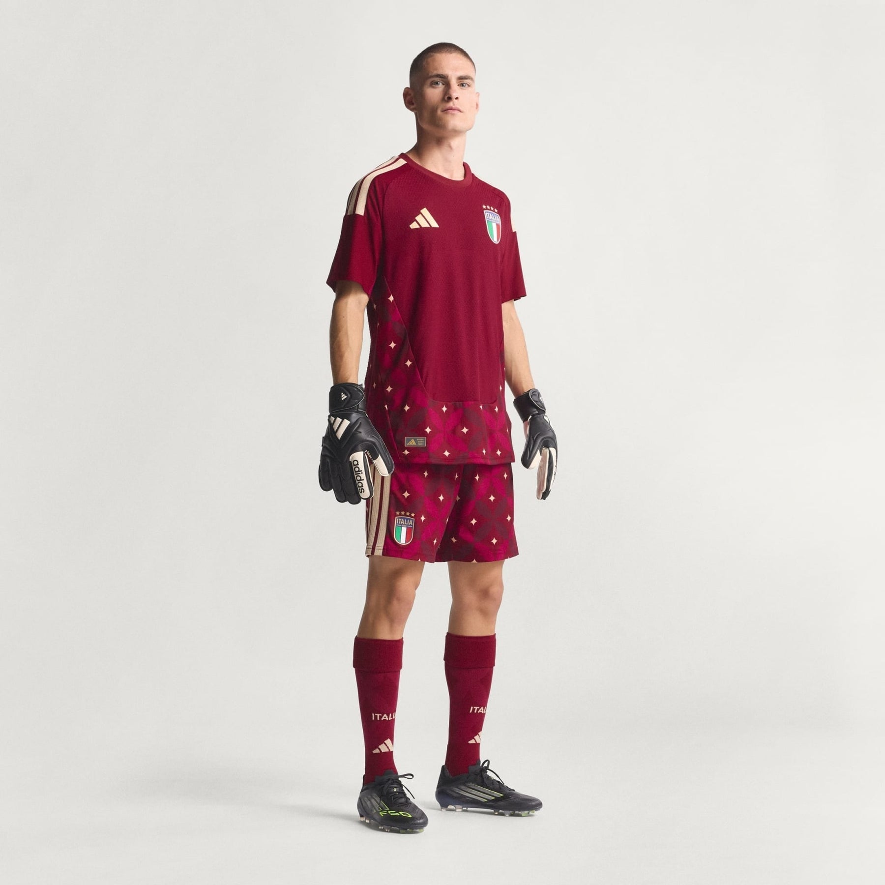 Playera Italia 2026 Portero Mundial