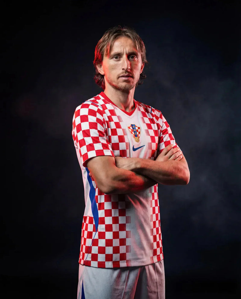 Playera Croacia Versión jugador Local Mundial 2026