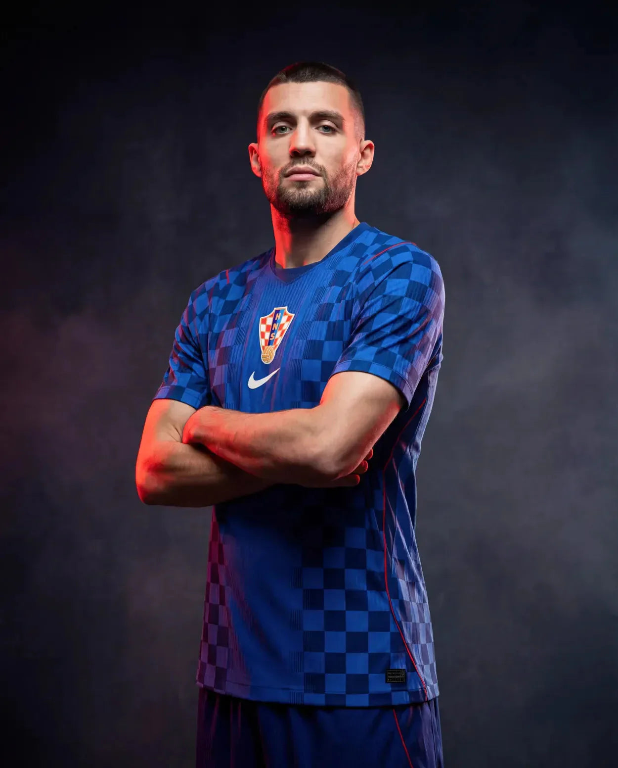 Playera Croacia Versión jugador Visitante Mundial 2026