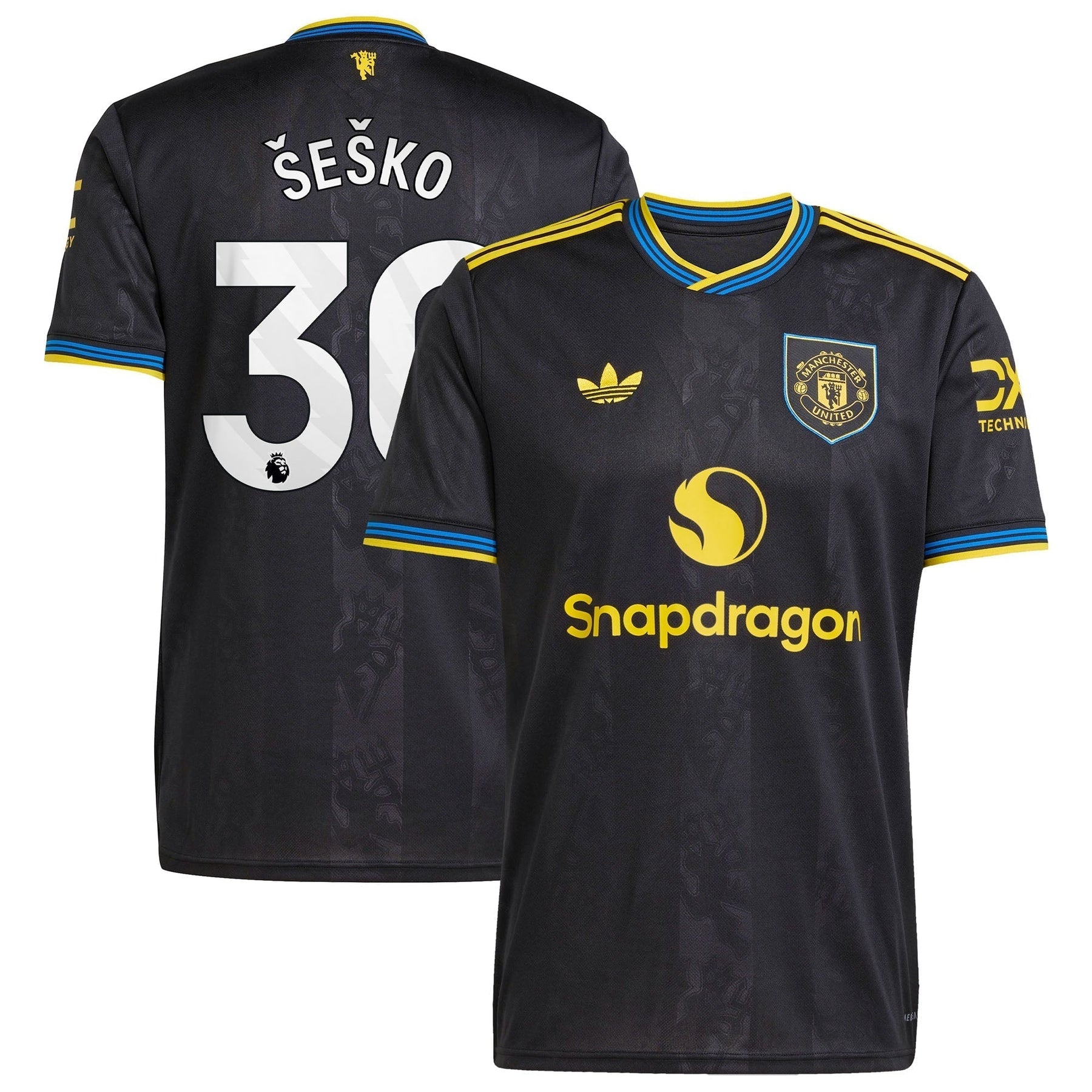 Camiseta Manchester United 25/26 Tercera #30 Šeško