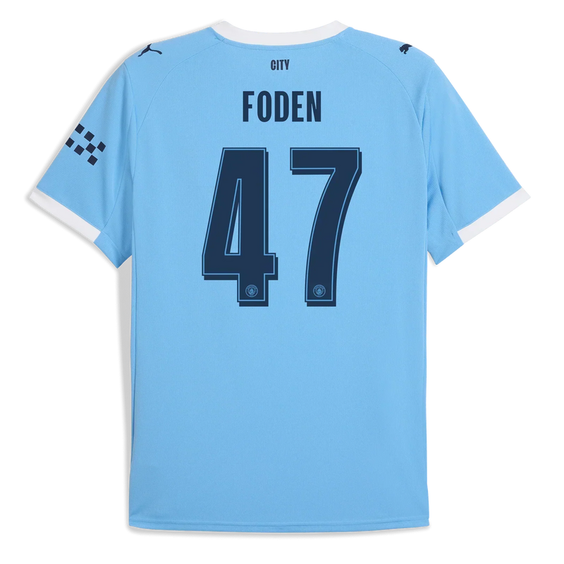 Jersey Manchester City 25/26 Home #47 FODEN