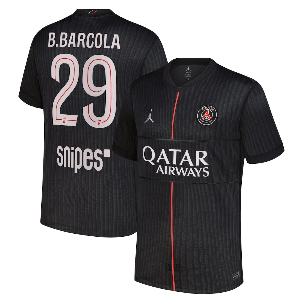 Camiseta PSG 25/26 Fourth #29 B.Barcola