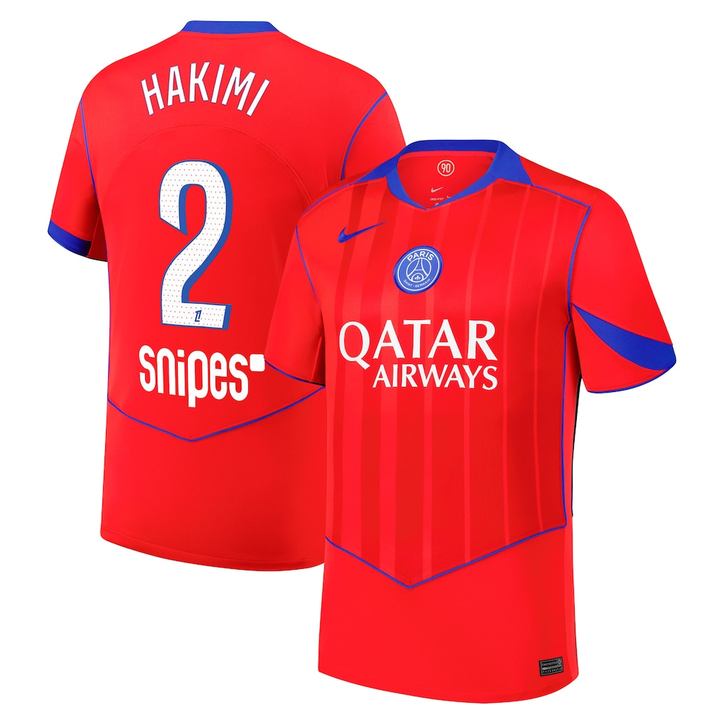 Camiseta PSG 25/26 Tercera #2 Hakimi
