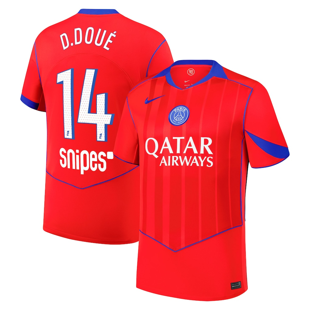 Camiseta PSG 25/26 Tercera #14 D.Doué