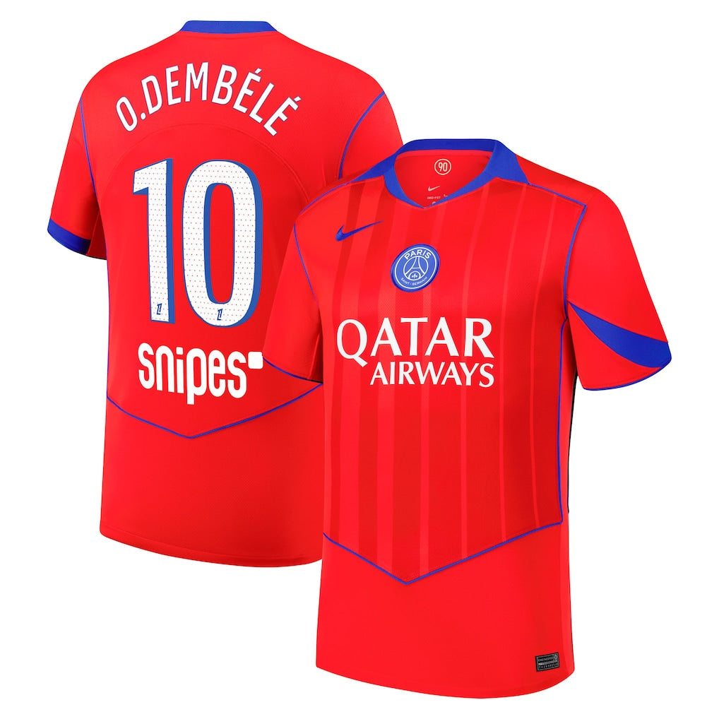 Camiseta PSG 25/26 Tercera #10 O.DEMBÉLÉ