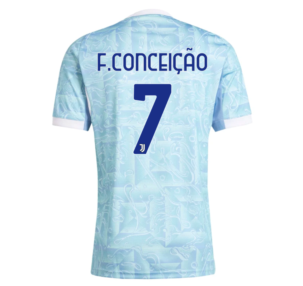 Camiseta Juventus 25/26 Visitante #7 F.Conceição