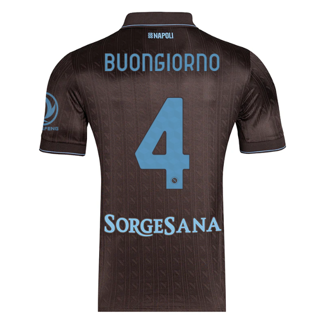 Camiseta Napoli 25/26 Tercera #4 Buongiorno