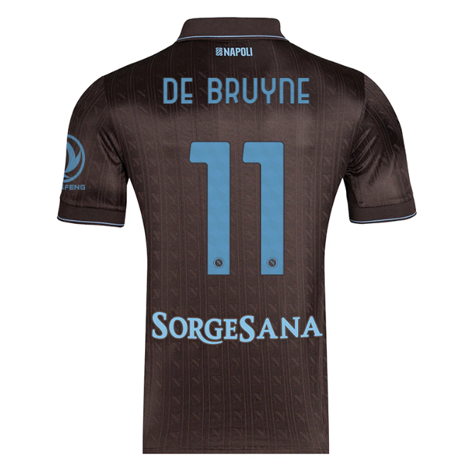 Camiseta Napoli 25/26 Tercera #11 DE BRUYNE