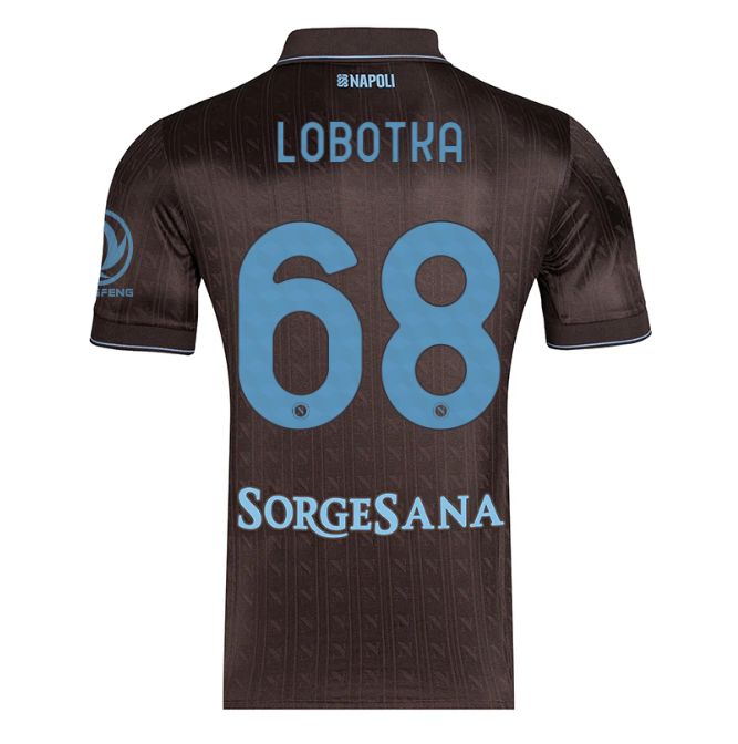 Camiseta Napoli 25/26 Tercera #68 LOBOTKA