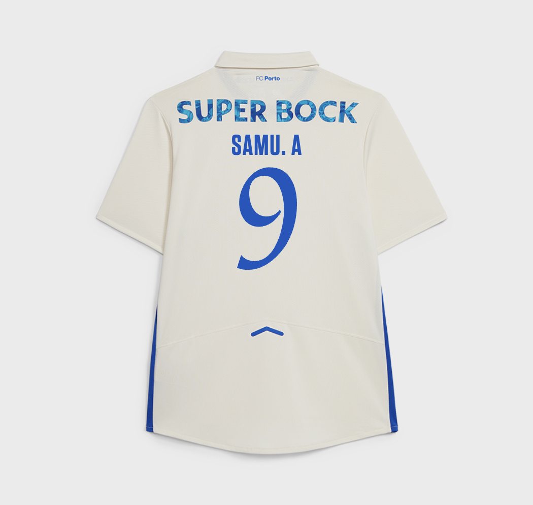 Camiseta Porto 25/26 Tercera #9 Samu. A