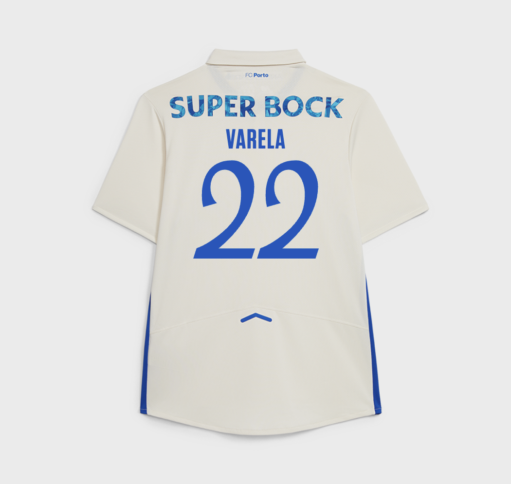 Camiseta Porto 25/26 Tercera #22 Varela