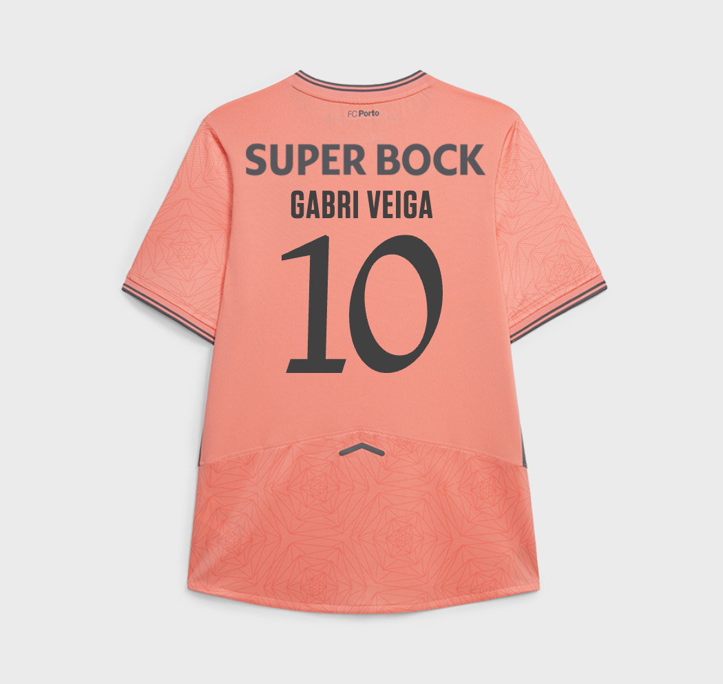 Camiseta Porto 25/26 Visitante #10 GABRI VEIGA