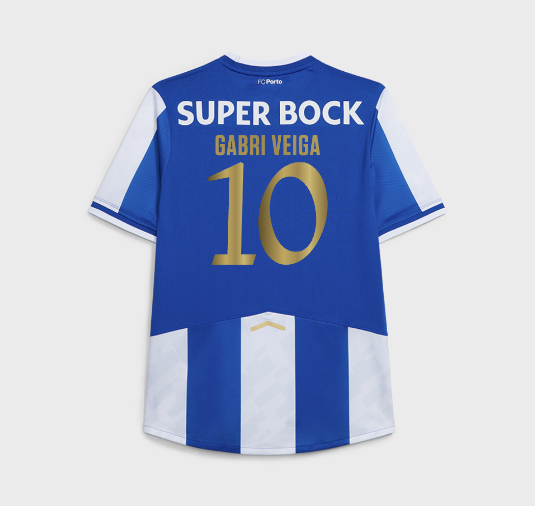 Camiseta Porto 25/26 Local #10 GABRI VEIGA