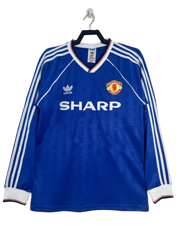 Manchester United Away 88/90 - Long Sleeve - Retro