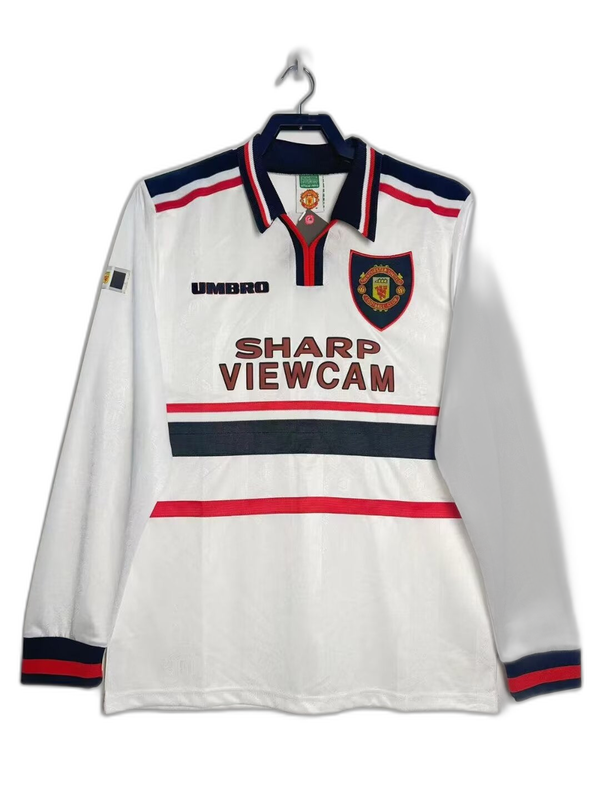 Manchester United Visitante 98/99 - Manga Larga - Retro