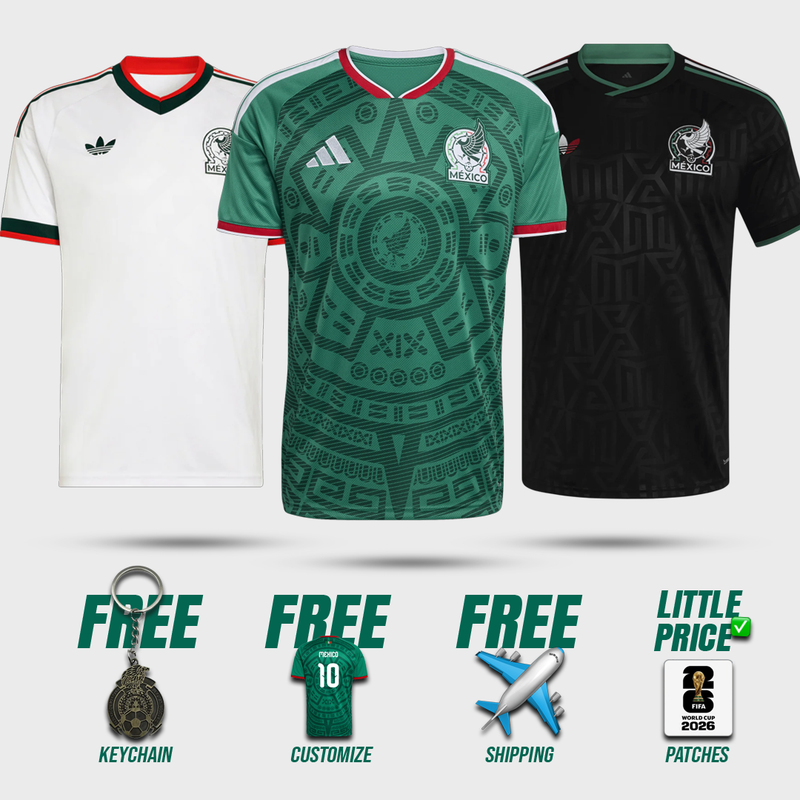Combo Mexico Home, Away and Third 2026/27
