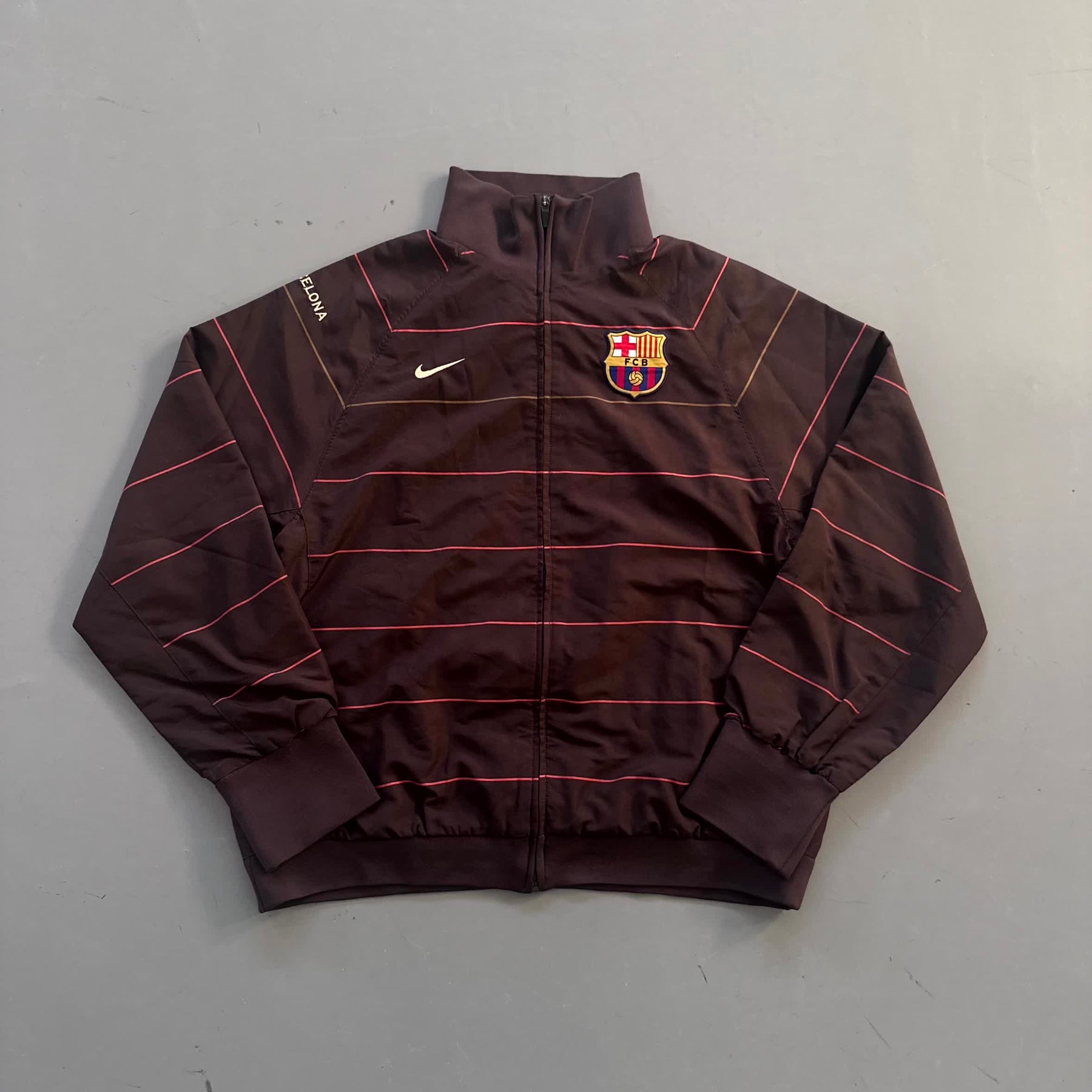 Nike x FC Barcelona Chaqueta retro 2007/08 - Fut Latino MX