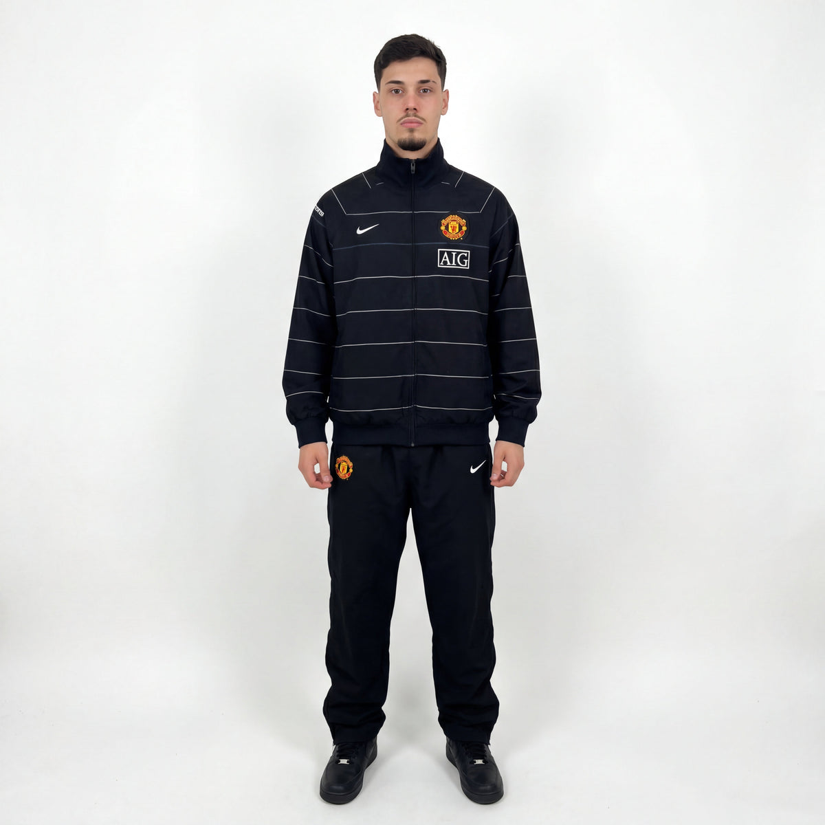 Nike x Manchester United Chaqueta retro 2007/08 - Fut Latino MX