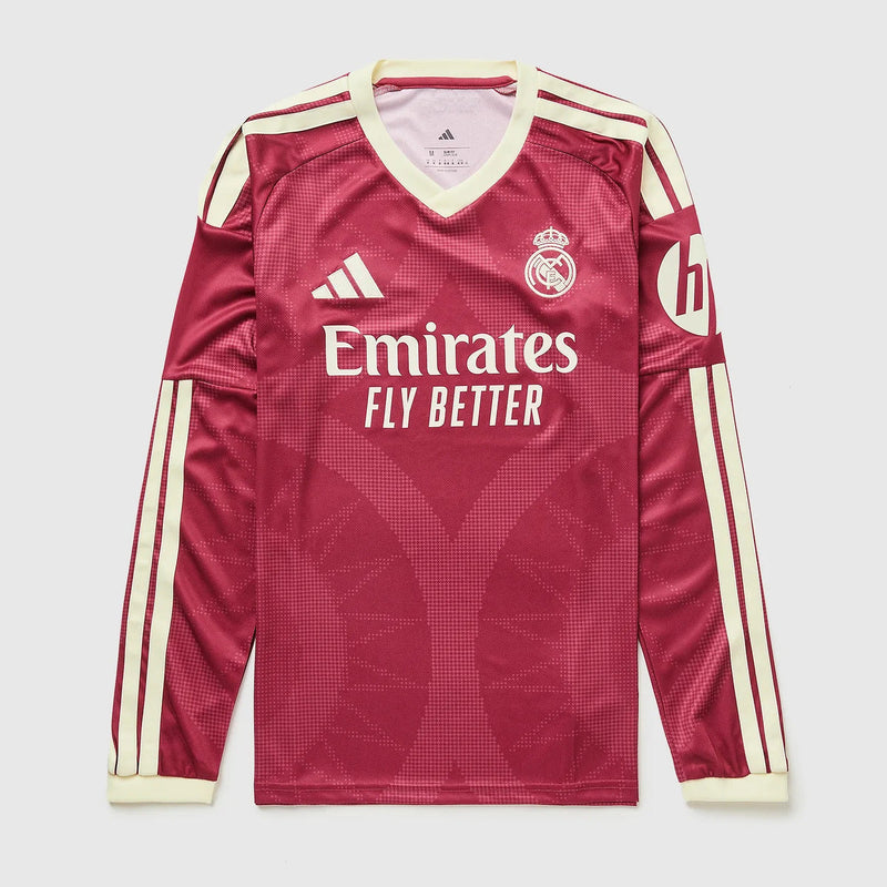 Real Madrid - Third Pink 26/27 Jersey Player Version Long Sleeve