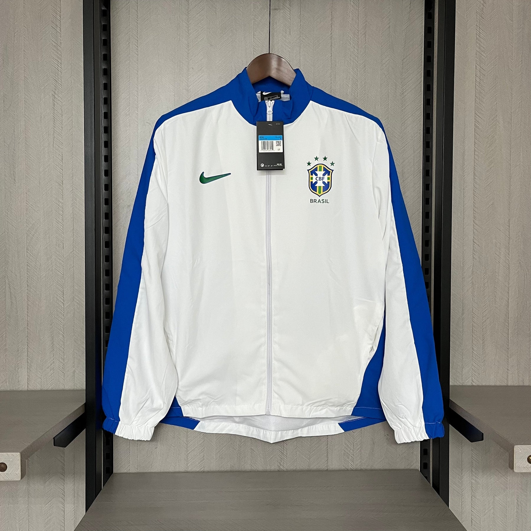 Windbreaker Brasil Retrô 1998 - Fut Latino MX