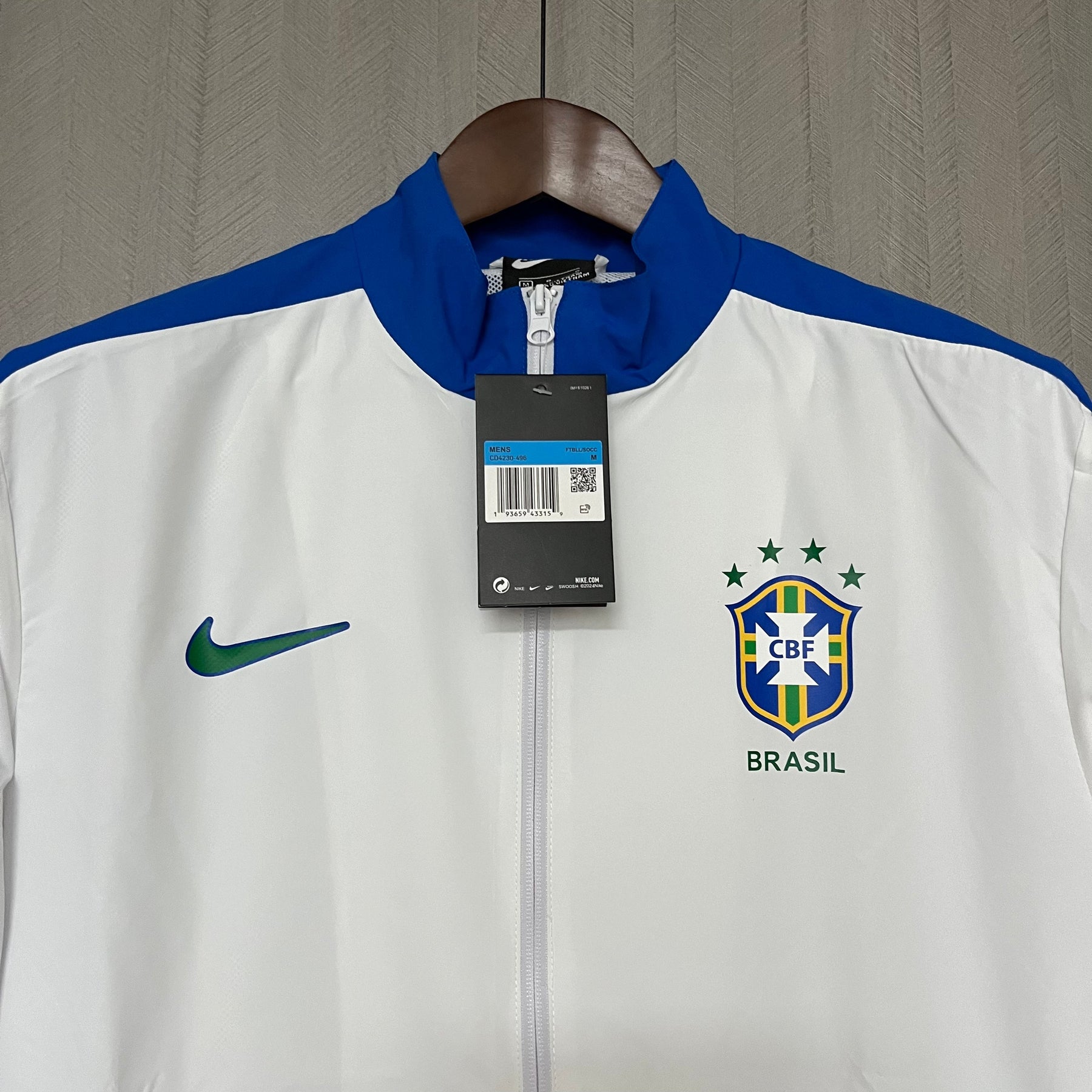Windbreaker Brasil Retrô 1998 - Fut Latino MX